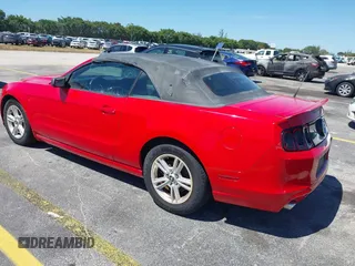 2014 Ford Mustang V6 with VIN 1ZVBP8EM8E5234165, listed as a IAAI auction lot 41845442 with 78,929 mi miles. Bid and sale history available at carsss.com. Image 3.