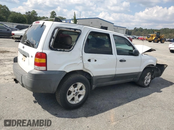 2005 Ford Escape XLT with VIN 1FMYU031X5KB24232, listed as a Copart auction lot 74798104 with 166,828 mi miles and Salvage Title. Bid and sale history available at carsss.com. Image 3.