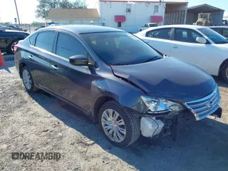 2013 Nissan Sentra SV with VIN 3N1AB7AP6DL707215, listed as a IAAI auction lot 41684144 with 130,726 mi miles and . Bid and sale history available at DreamBid. Image 1.