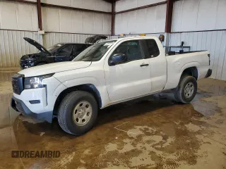 2023 Nissan Frontier S with VIN 1N6ED1CM1PN609767, listed as a Copart auction lot 57501225 with 36,700 mi miles and Salvage title. Bid and sale history available at DreamBid. Image 1.