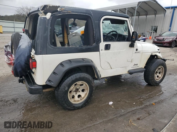 2006 Jeep Wrangler Sport Right Hand Drive with VIN 1J4F449S66P733349, listed as a Copart auction lot 80022794 with 194,692 mi miles and Salvage Title. Bid and sale history available at carsss.com. Image 3.
