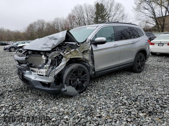 2022 Honda Pilot Special Edition with VIN 5FNYF6H2XNB043313, listed as a Copart auction lot 53794055 with 39,556 mi miles and Salvage title. Bid and sale history available at DreamBid. Image 1.