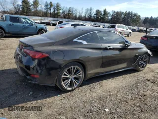 2017 Infiniti Q60 Premium with VIN JN1EV7EL6HM551267, listed as a Copart auction lot 46434555 with 45,072 mi miles and Salvage title. Bid and sale history available at DreamBid. Image 3.