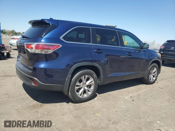 2014 Toyota Highlander LE z VIN 5TDBKRFH2ES070222, wystawiony jako Copart lot #52107425 z przebiegiem 160 610 mil mil oraz Szkoda całkowita • Salvage title. Historia ofert i sprzedaży dostępna na DreamBid. Obrazek 3.