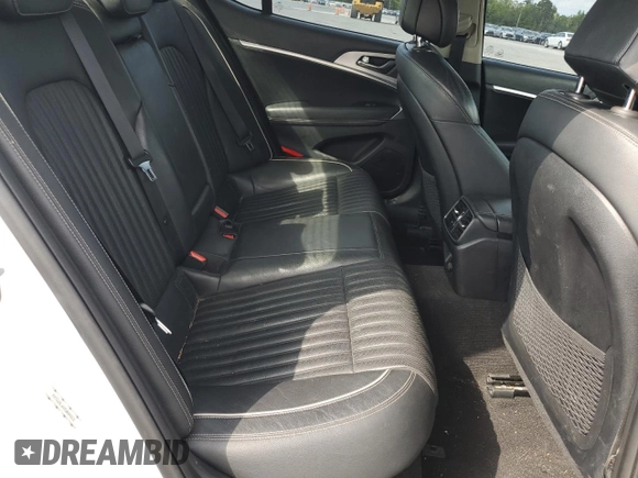 2019 Genesis G70 Advanced z VIN KMTG34LAXKU044313, wystawiony jako Copart lot #55917745 z przebiegiem 145 134 mil mil oraz Szkoda całkowita • Salvage title. Historia ofert i sprzedaży dostępna na DreamBid. Obrazek 10.
