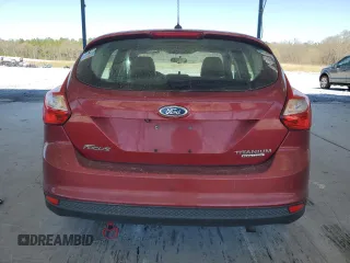2014 Ford Focus Titanium with VIN 1FADP3N29EL320163, listed as a Copart auction lot 50208655 with 103,715 mi miles and Salvage title. Bid and sale history available at DreamBid. Image 6.