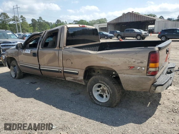 2001 Chevrolet Silverado 1500 LS with VIN 1GCEK19T41Z272423, listed as a Copart auction lot 53672165 with Not Provided miles and Salvage Title. Bid and sale history available at DreamBid. Image 2.
