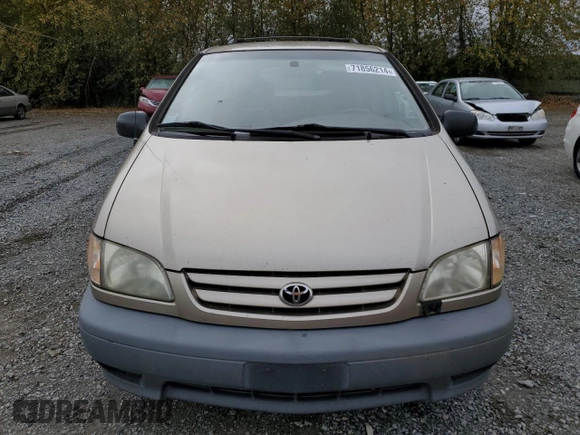 2001 Toyota Sienna LE with VIN 4T3ZF13C11U382702, listed as a Copart auction lot 71856214 with 220,475 mi miles and Clean Title. Bid and sale history available at carsss.com. Image 5.