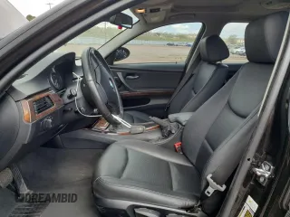 2007 BMW 3 Series 328i with VIN WBAVA33517KX74605, listed as a Copart auction lot 54376065 with 128,773 mi miles and Salvage Title. Bid and sale history available at DreamBid. Image 7.