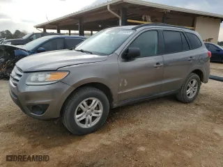 2012 Hyundai Santa Fe GLS with VIN 5XYZG3AB4CG115977, listed as a Copart auction lot 47595865 with 187,151 mi miles and Salvage Title. Bid and sale history available at carsss.com. Image 1.