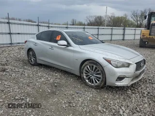 2020 Infiniti Q50 Luxe with VIN JN1EV7AP5LM206278, listed as a Copart auction lot 48174805 with 151,366 mi miles and Clean Title. Bid and sale history available at DreamBid. Image 4.