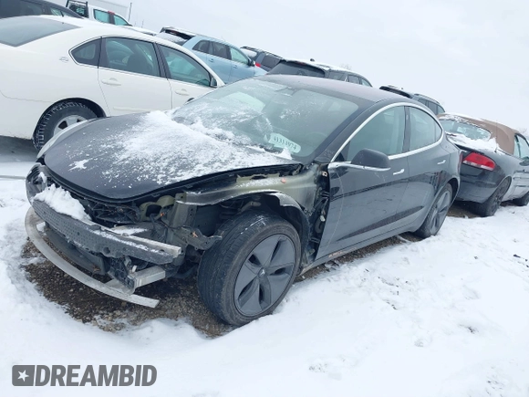 2018 Tesla Model 3 Long Range Battery with VIN 5YJ3E1EA2JF071855, listed as a IAAI auction lot 41314974 with 169,318 mi miles and . Bid and sale history available at DreamBid. Image 19.