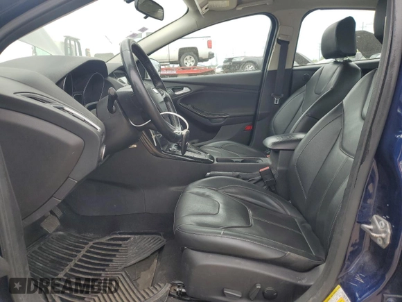 2017 Ford Focus Titanium with VIN 1FADP3J27HL298402, listed as a Copart auction lot 57340875 with 110,172 mi miles and Salvage title. Bid and sale history available at DreamBid. Image 7.