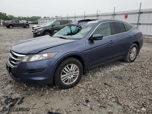 2012 Honda Crosstour EX-L with VIN 5J6TF3H56CL003320, listed as a Copart auction lot 53974334 with NaN miles and Salvage Title. Bid and sale history available at carsss.com. Image 1.