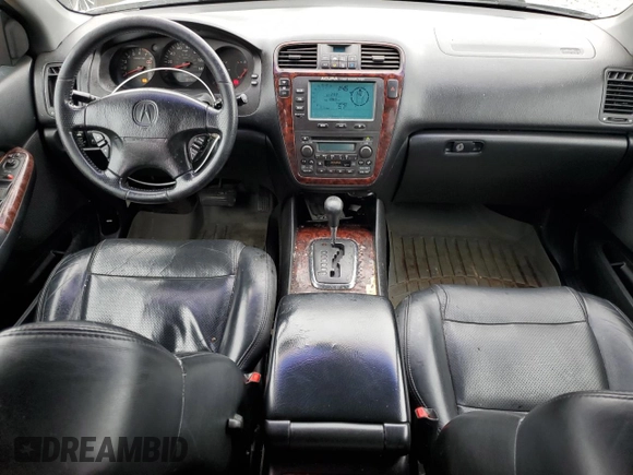 2001 Acura MDX with VIN 2HNYD18201H543262, listed as a Copart auction lot 50464125 with 184,922 mi miles and Salvage Title. Bid and sale history available at carsss.com. Image 8.