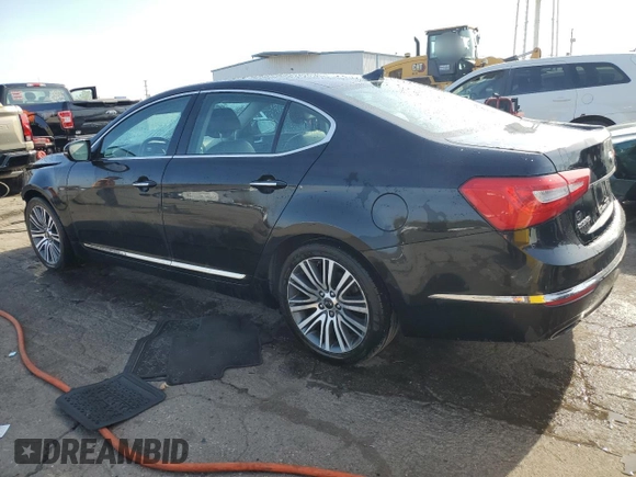 2015 Kia Cadenza Premium with VIN KNALN4D77F5172791, listed as a Copart auction lot 78035114 with 92,610 mi miles and Salvage Title. Bid and sale history available at carsss.com. Image 2.