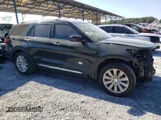 2022 Ford Explorer King Ranch with VIN 1FM5K7LC4NGA71016, listed as a Copart auction lot 76548944 with 60,231 mi miles and Salvage Title. Bid and sale history available at carsss.com. Image 4.