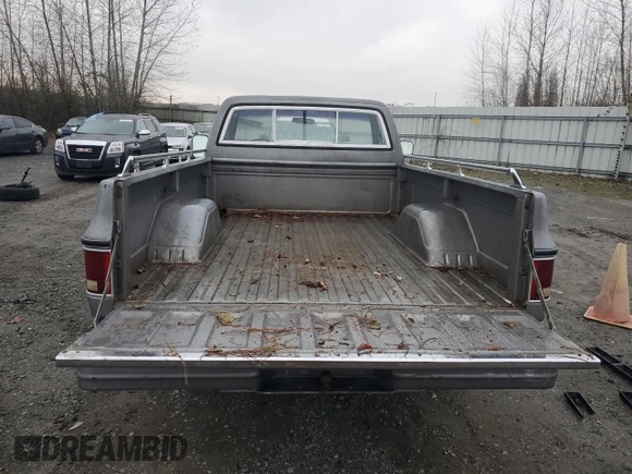 1977 GMC Sierra 1500 with VIN TCL4471504040, listed as a Copart auction lot 81852484 with Not Provided miles and Salvage Title. Bid and sale history available at DreamBid. Image 10.