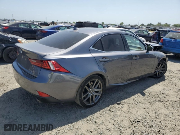 2016 Lexus IS 200t with VIN JTHBA1D21G5028330, listed as a Copart auction lot 54363715 with 119,562 mi miles and Salvage title. Bid and sale history available at DreamBid. Image 3.