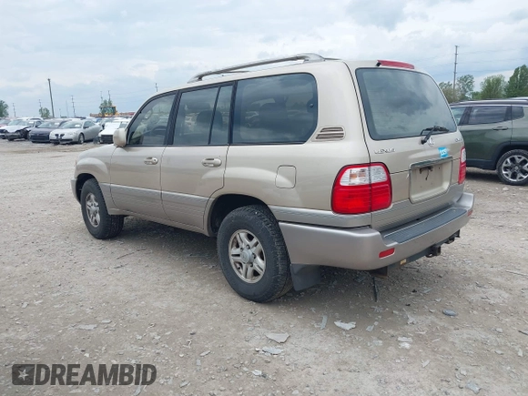 1999 Lexus LX 470 with VIN JT6HT00W6X0041264, listed as a IAAI auction lot 42177546 with 272,000 mi miles and . Bid and sale history available at DreamBid. Image 3.