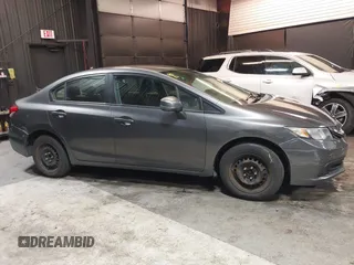 2013 Honda Civic LX with VIN 2HGFB2F52DH603098, listed as a IAAI auction lot 41953099 with 137,634 mi miles and . Bid and sale history available at DreamBid. Image 13.