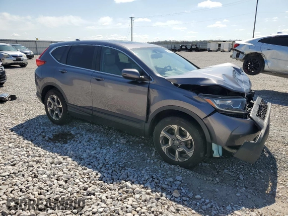 2018 Honda CR-V EX-L with VIN 7FARW2H82JE020902, listed as a Copart auction lot 52338385 with 94,096 mi miles and Salvage Title. Bid and sale history available at carsss.com. Image 4.