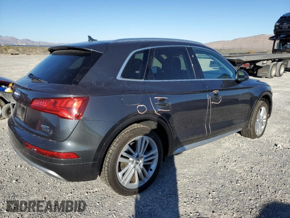 2018 Audi Q5 Premium Plus with VIN WA1BNAFY3J2205745, listed as a Copart auction lot 65726912 with 35,570 mi miles. Bid and sale history available at carsss.com. Image 3.