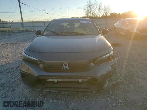 2022 Honda Civic Sedan Sport with VIN 2HGFE2F52NH599384, listed as a Copart auction lot 81610004 with 0 mi miles and Salvage Title. Bid and sale history available at carsss.com. Image 11.