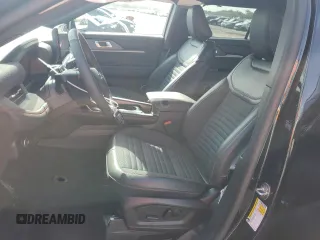 2025 Ford Explorer ST-Line with VIN 1FMUK7KH5SGB97289, listed as a Copart auction lot 58776885 with 985 mi miles and Salvage title. Bid and sale history available at DreamBid. Image 7.