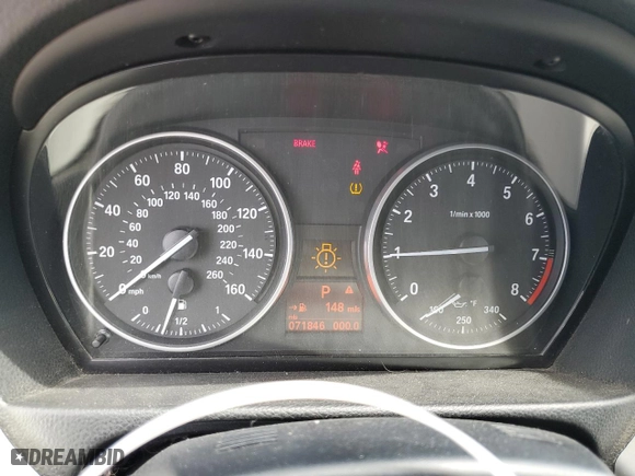 2008 BMW 3 Series 328i with VIN WBAWL13518PX18297, listed as a Copart auction lot 51853875 with 71,846 mi miles and Salvage Title. Bid and sale history available at carsss.com. Image 9.
