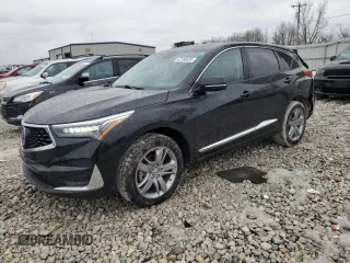 2020 Acura RDX w/Advance Pkg with VIN 5J8TC2H72LL029893, listed as a Copart auction lot 47185635 with 89,627 mi miles and Salvage Title. Bid and sale history available at carsss.com. Image 1.