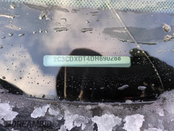 2013 Dodge Charger RT Plus with VIN 2C3CDXDT4DH690288, listed as a Copart auction lot 45912405 with 127,088 mi miles and Salvage Title. Bid and sale history available at carsss.com. Image 13.