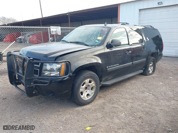 2007 Chevrolet Suburban LT with VIN 3GNFC16057G196996, listed as a IAAI auction lot 41631144 with 1 mi miles. Bid and sale history available at carsss.com. Image 2.