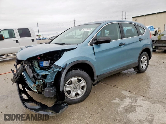 2014 Honda CR-V LX with VIN 2HKRM4H3XEH632550, listed as a Copart auction lot 51517425 with 135,741 mi miles and Salvage Title. Bid and sale history available at carsss.com. Image 1.