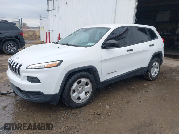 2016 Jeep Cherokee Altitude with VIN 1C4PJLAB8GW108225, listed as a IAAI auction lot 41664092 with 142,588 mi miles and . Bid and sale history available at DreamBid. Image 17.