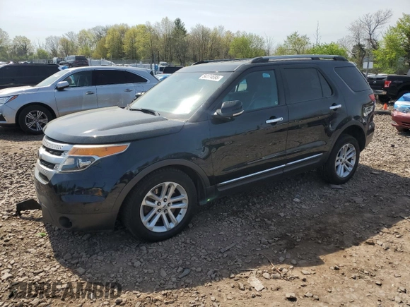 2015 Ford Explorer XLT with VIN 1FM5K8D83FGA60414, listed as a Copart auction lot 54174695 with 100,635 mi miles and Salvage Title. Bid and sale history available at carsss.com. Image 1.