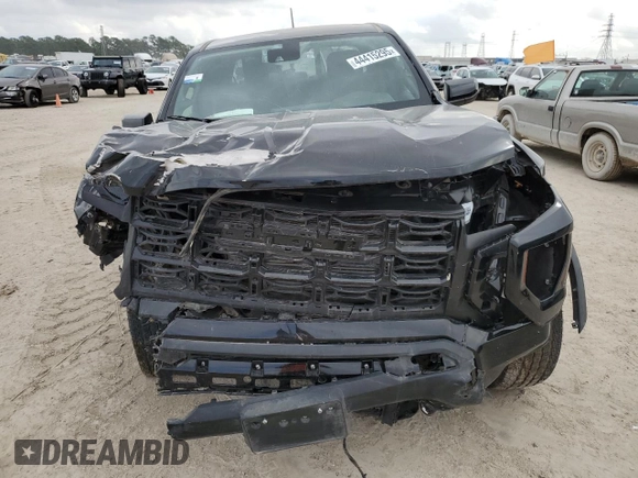 2023 GMC Canyon 4WD Elevation with VIN 1GTP6BEK4P1194765, listed as a Copart auction lot 44415295 with 0 mi miles and Salvage Title. Bid and sale history available at carsss.com. Image 5.
