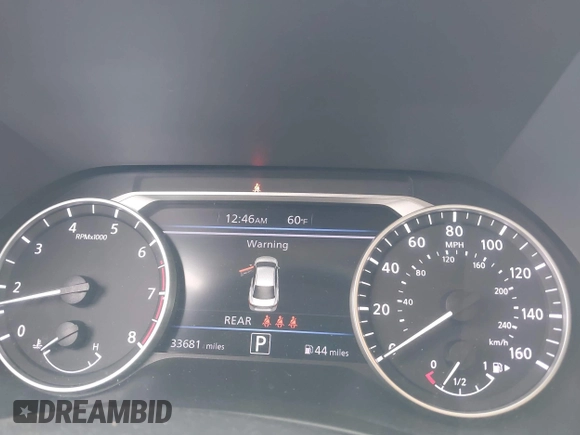 2024 Nissan Sentra SV with VIN 3N1AB8CV4RY274313, listed as a IAAI auction lot 42442578 with 33,681 mi miles and . Bid and sale history available at DreamBid. Image 15.