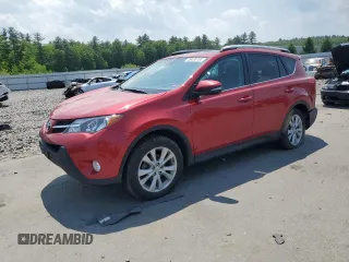 2014 Toyota RAV4 Limited with VIN 2T3DFREVXEW229281, listed as a Copart auction lot 59335795 with 100,274 mi miles and Salvage title. Bid and sale history available at DreamBid. Image 1.