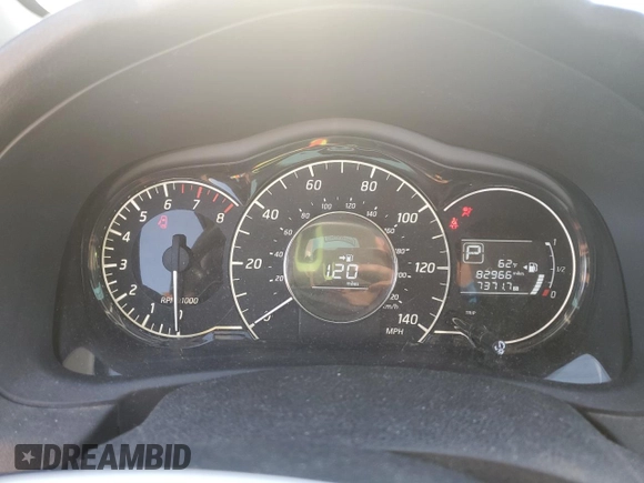 2016 Nissan Note S with VIN 3N1CE2CP3GL375299, listed as a Copart auction lot 52832015 with 82,966 mi miles and Salvage Title. Bid and sale history available at DreamBid. Image 9.