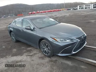 2024 Lexus ES with VIN 58ADZ1B10RU178990, listed as a IAAI auction lot 41258238 with 7,073 mi miles. Bid and sale history available at carsss.com. Image 1.
