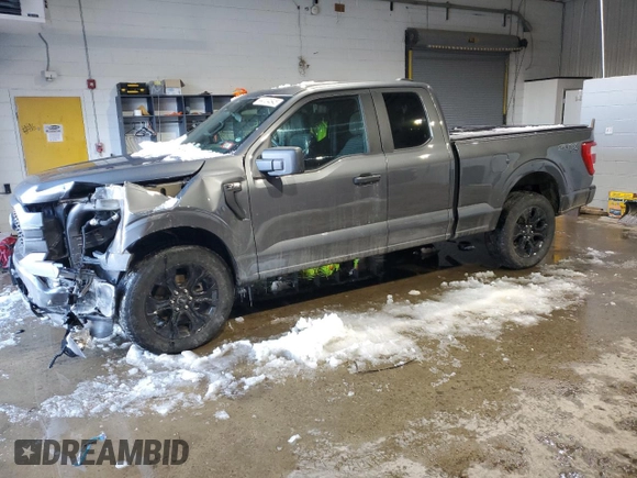 2022 Ford F-150 XL with VIN 1FTEX1EP2NFA76658, listed as a Copart auction lot 44104645 with 44,315 mi miles and Salvage title. Bid and sale history available at DreamBid. Image 1.