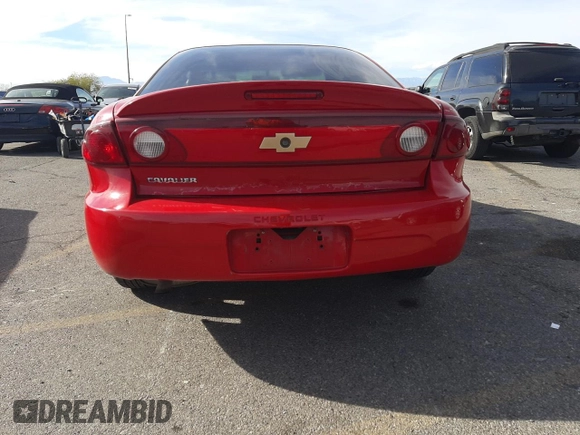 2004 Chevrolet Cavalier with VIN 1G1JC12F547241318, listed as a Copart auction lot 81311124 with 0 mi miles and Salvage Title. Bid and sale history available at carsss.com. Image 6.
