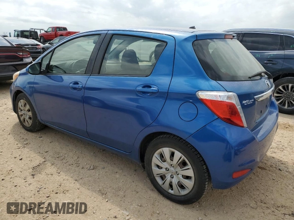 2013 Toyota Yaris L with VIN JTDKTUD37DD569485, listed as a Copart auction lot 53193165 with 141,703 mi miles and Salvage Title. Bid and sale history available at carsss.com. Image 2.