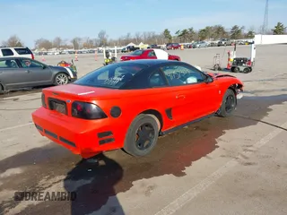 1994 Ford Mustang with VIN 1FALP4046RF166767, listed as a IAAI auction lot 41757303 with 99,425 mi miles. Bid and sale history available at carsss.com. Image 4.