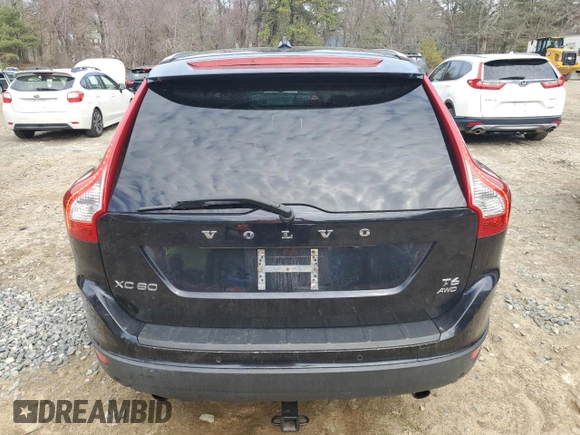 2012 Volvo XC60 3.0L with VIN YV4902DZ1C2345510, listed as a Copart auction lot 53205325 with 161,991 mi miles and Clean Title. Bid and sale history available at carsss.com. Image 6.