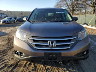 2013 Honda CR-V EX-L with VIN 5J6RM4H74DL040195, listed as a Copart auction lot 87580845 with 129,029 mi miles and Salvage Title. Bid and sale history available at carsss.com. Image 5.