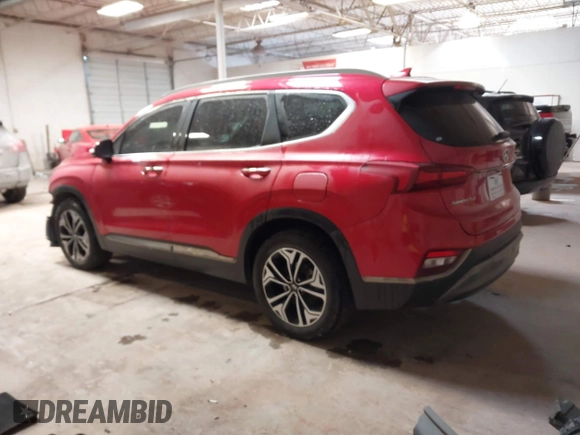 2020 Hyundai Santa Fe Limited with VIN 5NMS53AA8LH200485, listed as a IAAI auction lot 41593387 with 113,200 mi miles and . Bid and sale history available at DreamBid. Image 3.