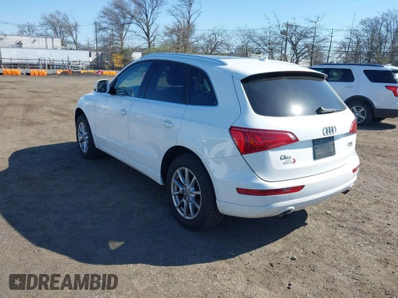 2012 Audi Q5 2.0T Premium Plus with VIN WA1LFAFP0CA041503, listed as a IAAI auction lot 41986454 with 97,925 mi miles. Bid and sale history available at carsss.com. Image 3.