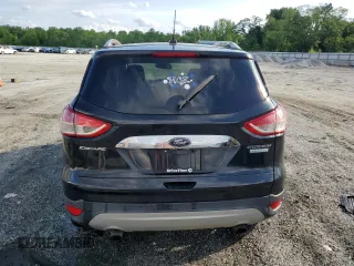 2015 Ford Escape Titanium with VIN 1FMCU0J96FUC59510, listed as a Copart auction lot 57091765 with 120,586 mi miles and Salvage title. Bid and sale history available at DreamBid. Image 6.